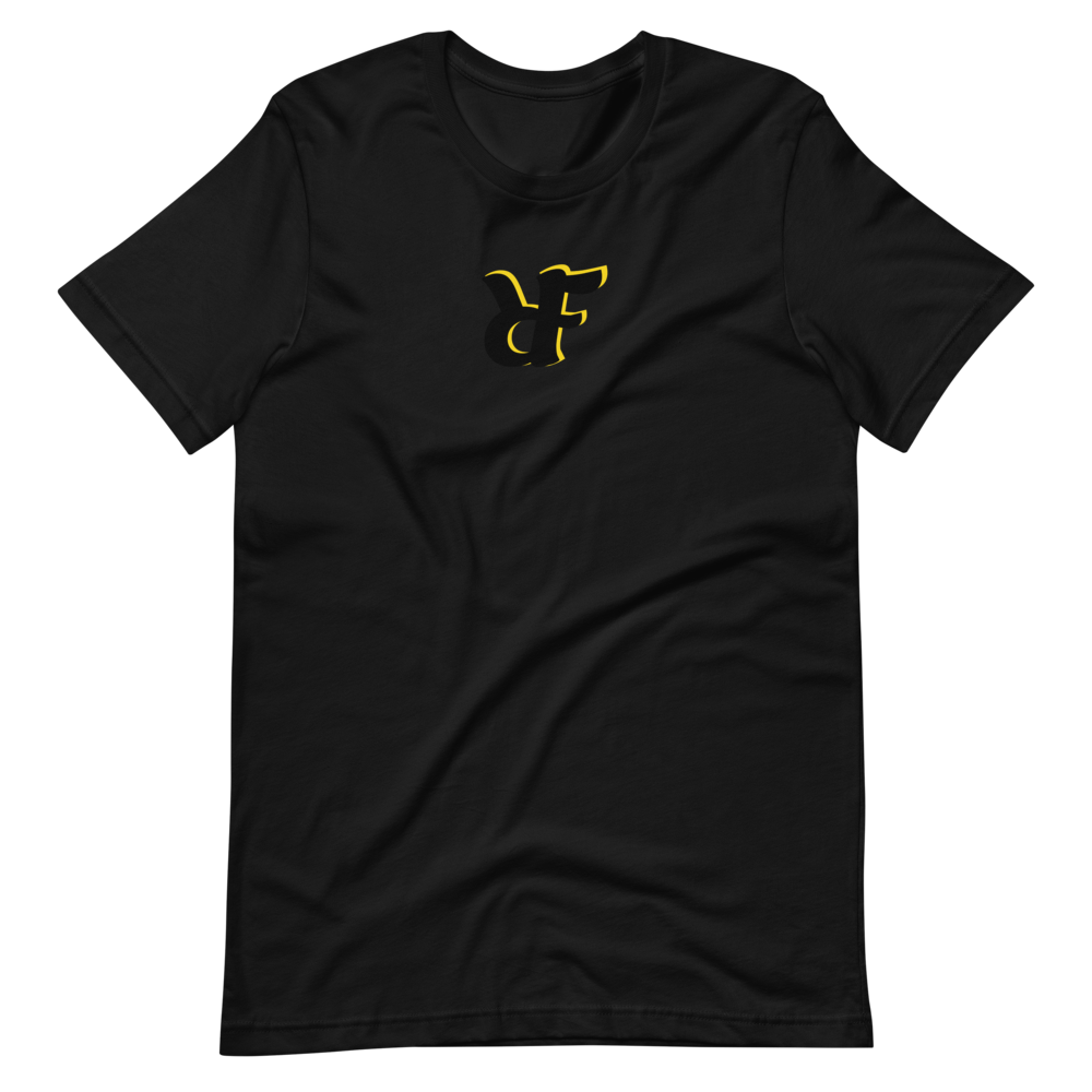 Black & yellow t-shirt with 