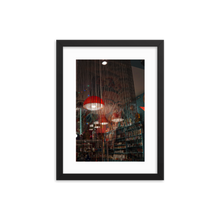 Framed Photo Print Poster "Japanese Vibes". Shows a shop wih Japanese interior design. Shot in Södermalm, Stockholm. Photography by Jacob Sellström. Printed on matte paper with wooden frame. Two sizes: 8x10, 12x16.